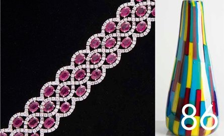 Seni, desain, perhiasan untuk lelang Natal Porro & C