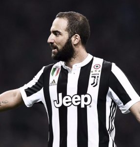 Gonzalo Higuain attaccante della Juve