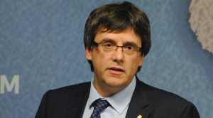 Il leader catalano Carles Puigdemont