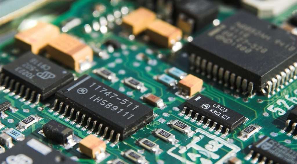 scheda di chip