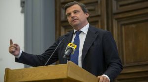 Il ministro dello Sviluppo Economico Carlo Calenda al Digital Italia Summit