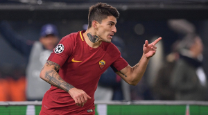 Perotti, gol per la Roma in Champions League