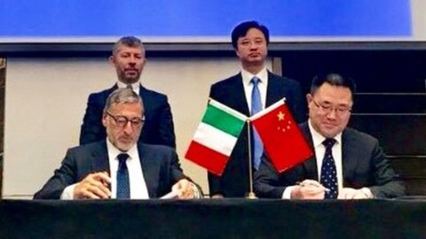 Italferr, विदेशी व्यापार के लिए चीनी भागीदार के साथ समझौता