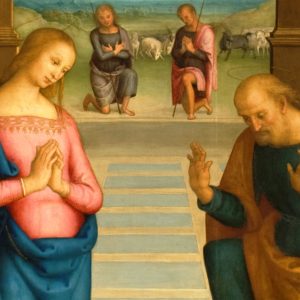 Adoration of the Shepherds, mahakarya Perugino dipamerkan di Milan