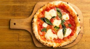 Pizza tonda margherita