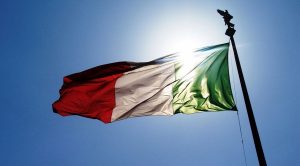 Bandiera Italia tricolore