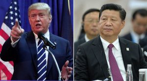 il presidente Usa Trump e il leader cinese Xi Jinping