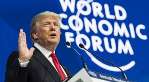 Donald Trump a Davos