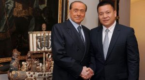 Silvio Berlusconi e Yonghong Li, Milan