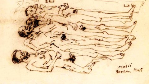 Trieste, 24 disegni su Dachau di Zoran Mušič