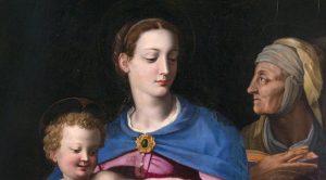 Madonna con il Bambino, sant’Elisabetta e san Giovannino di Agnolo di Cosimo di Mariano, detto il Bronzino