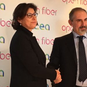Open Fiber e Acea lanciano il piano per la fibra ottica a Roma