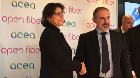 Open Fiber und Acea starten den Plan für Glasfaser in Rom