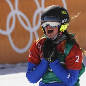 Olimpiadi, Moioli oro nello snowboard cross