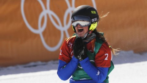 Jeux olympiques, médaille d'or de Moioli en snowboard cross