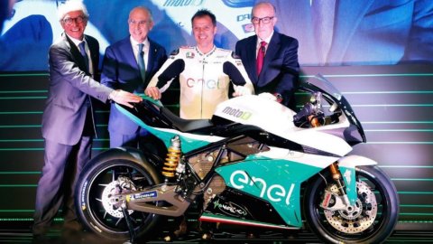 Enel innovates with sport: here is MotoE, the first all-electric Moto Gp