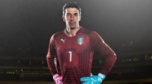 Il portiere della Nazionale Gigi Buffon
