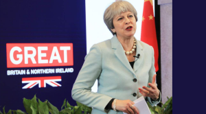 La premier britannica Theresa May