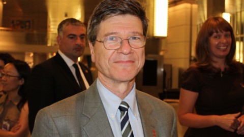 Ekonomi ve sürdürülebilirlik, Jeffrey Sachs için Brescia'da fahri derece