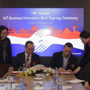 Tim dan Huawei: kesepakatan tentang Internet of Things