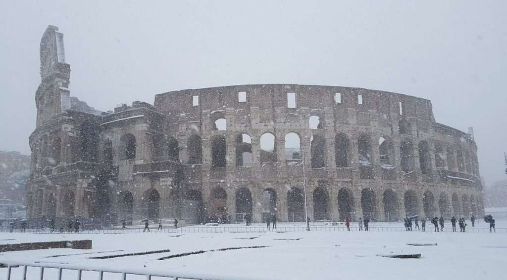 Neve a Roma