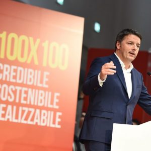 Program Pd, Renzi: "100 langkah konkret kecil untuk Italia"