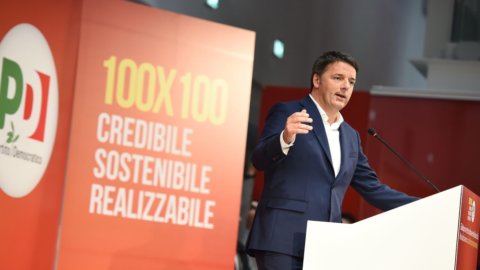 Programa Pd, Renzi: "100 pequenos passos concretos para a Itália"