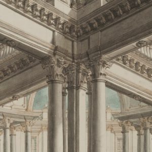 Architettura a Venezia con i disegni di Cerani alla Fondazione Cini