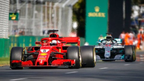 F1, Ferrari is a riot in Australia: Vettel wins surprisingly, Raikkonen third