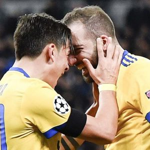 Champions: Juve, feat di London dengan Higuain dan Dybala