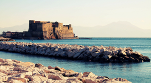 Panoramica della città di Napoli