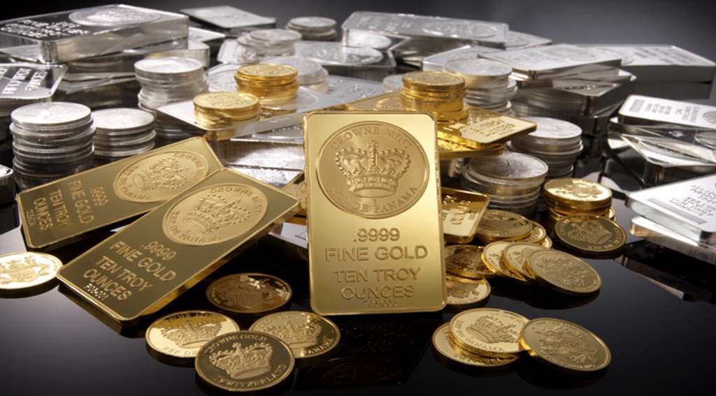 lingotti di oro e argento