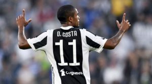 Il calciatore della Juventus Douglas Costa