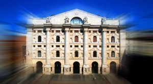 La Borsa di Milano a Piazza Affari