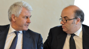 Alessandro Profumo e Fabrizio Viola ai tempi di Mps