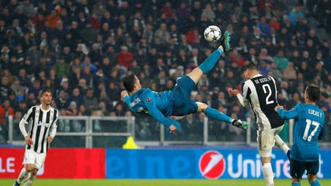 Real von CR7 schlägt Juve, heute fordert Roma Messi heraus