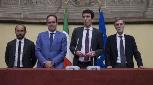 Delegazione pd da Fico