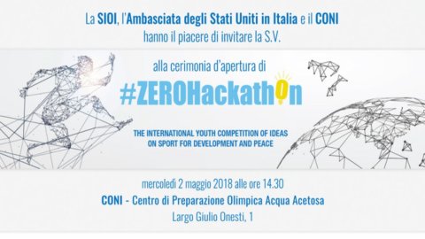 SIOI, церемония открытия #ZEROHackathon2, 2018 мая