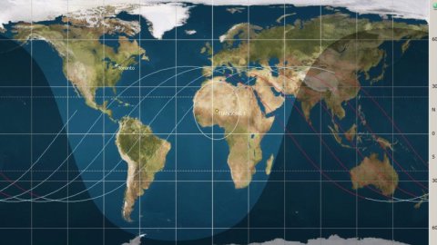 La stazione spaziale cinese è finita nel Pacifico