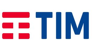 Tim logo bianco