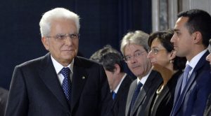 Il presidente della Repubblica Sergio Mattarella