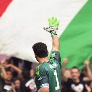 Juve merayakan Scudetto tapi mengucapkan selamat tinggal pada Buffon