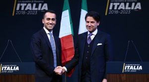 Luigi DI Maio e Giuseppe Conte