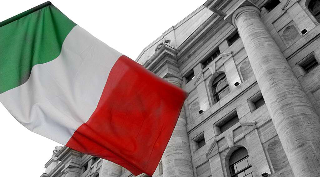 La Borsa di Milano a Piazza Affari