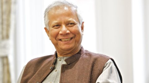 Yunus en MAXXI: la economía no es solo riqueza desenfrenada