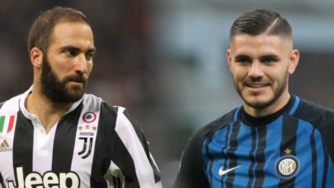 Juve, erste Aufnahmen auf dem Markt. Inter und Mailand, viele Ängste