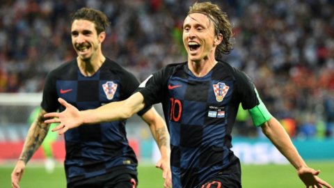 Mondiali: incubo Argentina, Modric cancella Messi