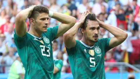 Mondiali choc: Germania fuori. Agli ottavi Brasile-Messico