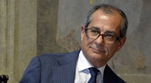 Giovanni Tria, ministro dell'Economia