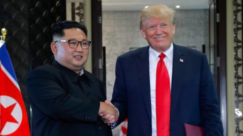 Trump and Kim put the atomic war on file